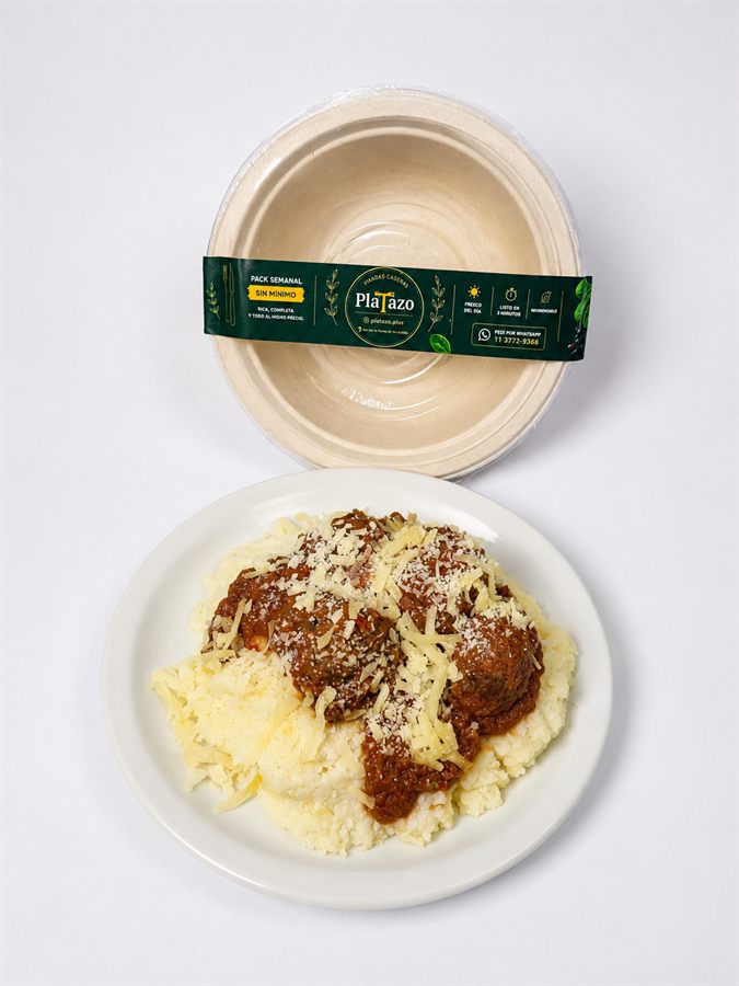 Albóndigas con puré
