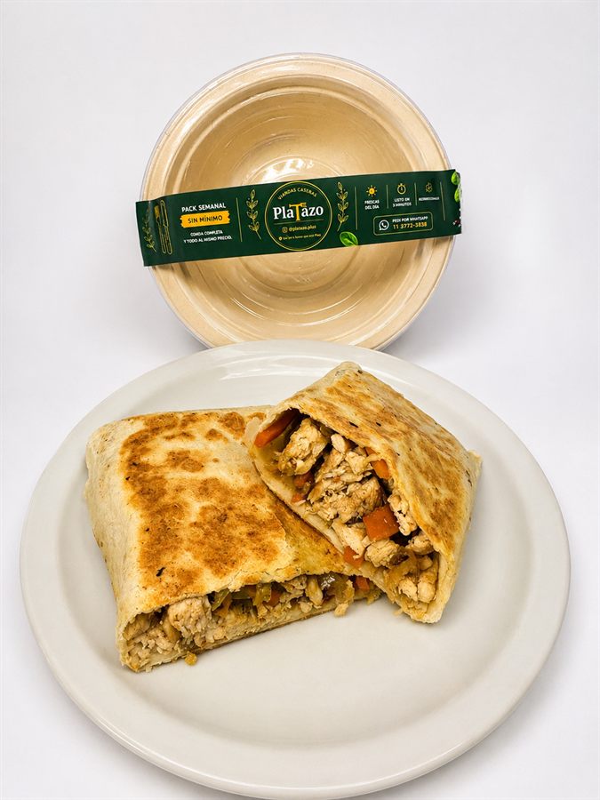 Burrito de pollo